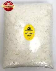 SOY AKOSOY WAX FLAKES ORGANIC VEGAN PASTILLES FOR CANDLE MAKING 100% PURE 8 LB