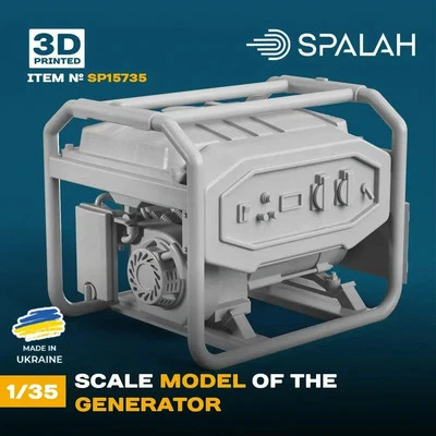 Scale model Generator Scale Model Kit for Diorama 1:35 Spalah SP15735