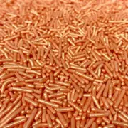 Peach Rose Gold Pearl Jimmy Bits Sprinkles | Krazy Sprinkles by Bakell®