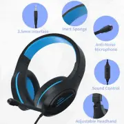 Gaming Headset with Noise Isolating Microphone 3.5mm for PS4, PC, Laptop, Xbox