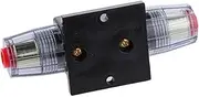 ULTECHNOVO Auto Circuit Breaker 30a 12v-24v Inline Fuse Manual Reset for Car Audio Panel Mount