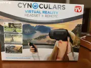 SINOCULARS VIRTUAL REALITY HEADSET AND REMOTE NEW IN THE BOX.