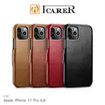 ICARER APPLE IPHONE 11 PRO 5.8 復古磁扣真皮皮套