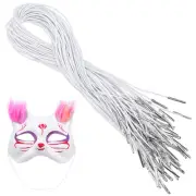 50 Pcs Party Hat String Elastic Cord Mask Making Ropes Man Travel
