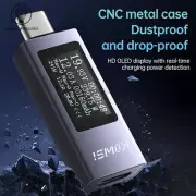 KWS-2301C 4-30V Digital DC Voltage Ammeter Power Meter Type-C Charging Detector