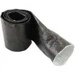 Aeroflow Aluminised Sleeve 2-1/8-2-1/2"Black Finish 3.7 Meter / 12Ft - AF91-5014BLK