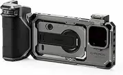 Tilta Khronos Phone Cage Compatible with iPhone 16 Pro Max, with Focus PD Grip, Quick Release Filter Tray and Magnetic FSND Filter, Handheld Kit, Space Grey TK-IP16-PMA-SG
