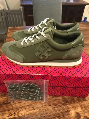 Tory Burch Vintage Nylon Lightweight Training Sneaker Shoes
