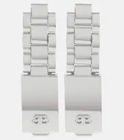 [Balenciaga] Balenciaga 24/7 Monaco BB drop earrings One Size silver