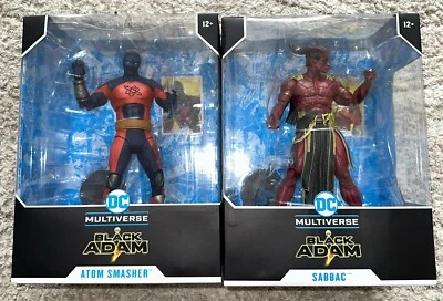 Sabbac & Atom Smasher - Black Adam - DC Multiverse Megafigs - McFarlane Toys