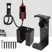 Wall-Mount Connector Holster Dock For SAE J1772 EVSE Electric Vehicle EV Charger