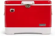 [Igloo] 54 Qt Steel Belted Legacy Stainless Steel Cooler with Bottle Opener
