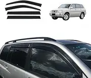 OAD4X4 Weathershields Compatible with Toyota Kluger 2003-2007, Weather Shields Window Visors Wind Deflectors Sun Rain Guard 4PCS Set