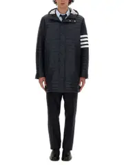 [Thom Browne] Thom Browne-Hooded Tailoring Down Jacket-Uomo 3