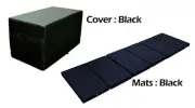 MULTI PURPOSE VINYL MAGIC BOX FOLDABLE PLAY FOR INFANT TODDLER MAT BLACK COLOR