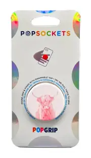 PopSockets Yak Pink Phone Grip Holder PopSocket Pop Socket PopGrip