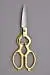 Japanese Stainless Steel Kitchen Scissors Detachable Gold From Japan