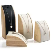 Crafted Sturdy Pendant Display Stands 3 Pieces Jewelry Presentation Set