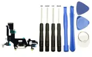 OEM Charging Port Dock Flex Cable Mic Replacement for iPhone 11 White with Tools