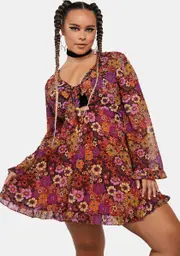 [HOROSCOPEZ] Plus In The Limelight Mini Dress