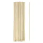 100pcs Bamboo Skewers Sticks 18 Inch 5mm Dia Natural Wooden Cocktail Picks