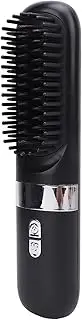 Hair Straightening Brush Negative Ionic Portable Multipurpose Styling Tool for Women with 1500mAh Battery ABS Material USB Cable Included