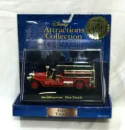 NEW Disney Attractions Collection Fire Engine Theme Park Series Boxed FREESHP