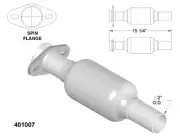 Catalytic Converter for 1988-1990 Mercury Sable 3.8L V6 GAS OHV