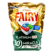 Fairy Dishwasher Capsules Platinum Plus Refreshing Herbal Breeze Pack of 70