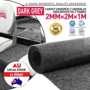 79"x39" Fabric Felt Edge Car Carpet Squeegee Underfelt Speaker Box Dark Gray
