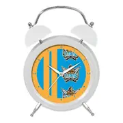 Gold Coast Titans NRL Twin Bell Clock Money Box With Light