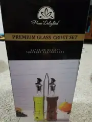 Home Delight Premium glass cruet set