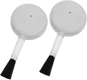 FUNOMOCYA 2pcs Air Blower and Brush Dust Removal Tool for Camera Lens Computers and Electronics Portable Cleaning Equipment with Strong Airflow and Soft Bristle Brush
