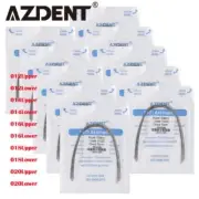 Ortodoncia Dental Super Elástico Niti Arco Redondo Alambres Forma Ovoide AZDENT