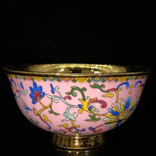 Y珍藏錦盒內裝出口瓷器碗兩件 瓷器重約：142g 1800    0282