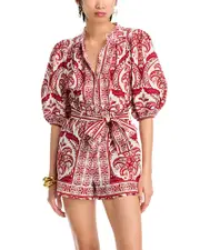 Farm Rio Tropical Cameo Romper