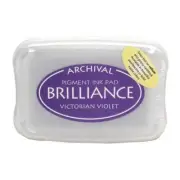 Tsukineko Archival Brilliance Ink Pad - Pigment Victorian Violet Purple