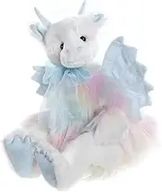 [Charlie Bears] 2024 - Kenna | Dragon Teddy Bear - Fully Jointed | Collectable Cuddly White Magical Soft Toy Gift