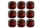Natural Garnet 5mm Cushion Faceted Calibrated Loose Gemstone 50 Pcs