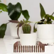 Simulated Farm Fence Decorations Garden Dollhouse Decorative Picket