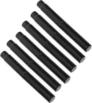 Healeved 6pcs Eye Makeup Brushes Portable Eyelash Applicator Brow Brush Wands for Precise Application Travel Friendly Design Sleek Multi Functional Use