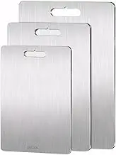 TTFP 3pcs Cutting Board Set - Stainless Steel Cutting Board, Chopping Board (3pcs)