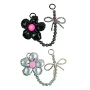 Bag Chain Flower Beaded Decorative Chain Women Jewelry Backpack Accessories