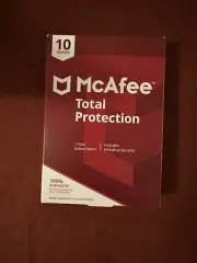 McAfee 2020 Total Protection 1 year subscription 10 devices windows 8.1, 10