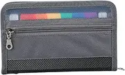 koolsoo Accordion File Organizer Document Organizer with Zipper Expanding File Folder for Schools, Multicolor