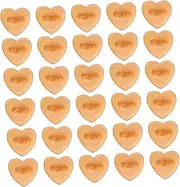 [CORHAD] 100 Pcs Butterfly Hat Buckle Mini Clutch Pvc Fittings Mini Accessories Pin Clasp Uniform Badge Pin Back Brooch Clutch Caps Pin Uniform Badge Replacement Brooch Clasp Rubber Lock