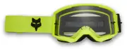 FOX Main Core Motocross Goggles, yellow for Men One Size