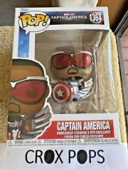 Captain America 1364 Funko Pop Vinyl New in Mint Box + Protector