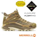 【MERRELL】男 MOAB SPEED 2 MID GORE-TEX 多功能防水透氣中筒登山健行鞋.登山鞋_ML037505 奶茶棕