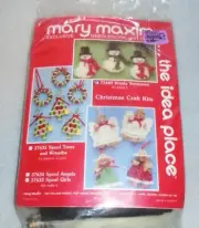 25% OFF SALE *** Mary Maxim Wooly Snowmen Yarn Kit #77449 Makes 8 Snowmen New